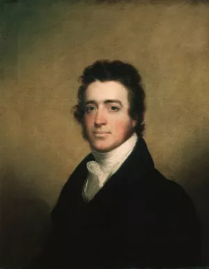 Augustus Washington Clason by John Wesley Jarvis Oil Painting