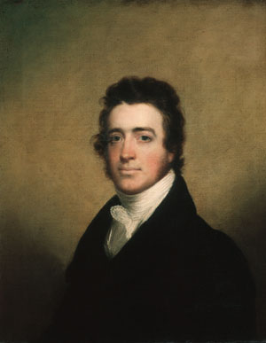 Augustus Washington Clason by John Wesley Jarvis Oil Painting