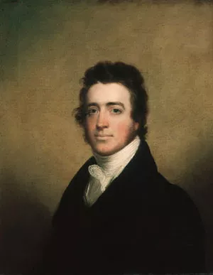 Augustus Washington Clason by John Wesley Jarvis Oil Painting