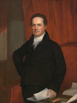 DeWitt Clinton by John Wesley Jarvis Oil Painting