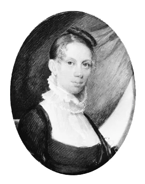 Elizabeth Freeman Duran of Baltimore, Maryland painting by John Wesley Jarvis
