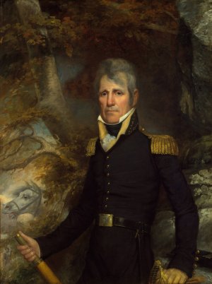 General Andrew Jackson by John Wesley Jarvis Oil Painting