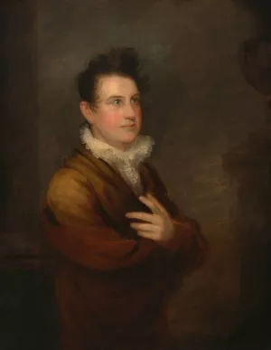 John Howard Payne by John Wesley Jarvis Oil Painting