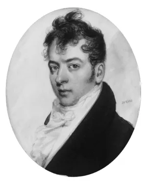 Mr. Cook James W. Cooke Oil painting by John Wesley Jarvis