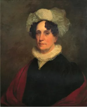 Mrs. William Palfrey by John Wesley Jarvis - Oil Painting Reproduction