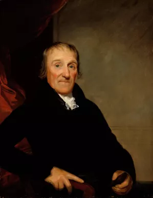 Portrait of Isaac Van der Beek by John Wesley Jarvis Oil Painting