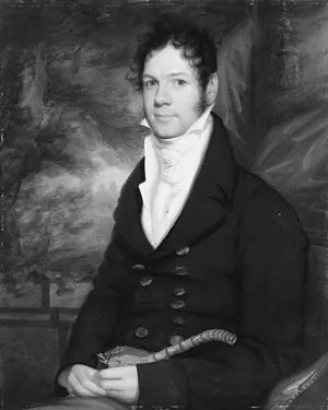 Robert Dickey by John Wesley Jarvis Oil Painting