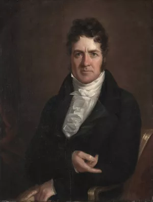 Thomas Abthorpe Cooper by John Wesley Jarvis Oil Painting