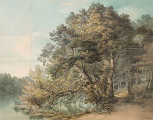 Peamore, Devon by John White Abbott Oil Painting