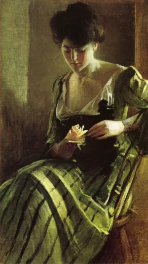 A Rose painting by John White Alexander