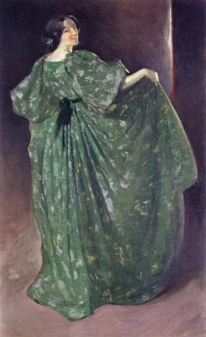 Green Girl painting by John White Alexander