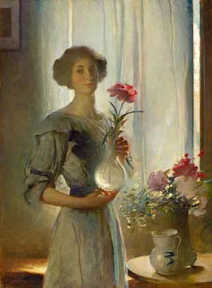 June by John White Alexander - Oil Painting Reproduction