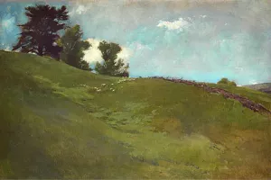 Landscape, Cornish, N.H. by John White Alexander - Oil Painting Reproduction