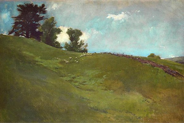 Main Product Photo of Landscape, Cornish, N.H. Painting by John White Alexander