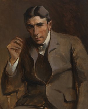 Newton Booth Tarkington by John White Alexander Oil Painting