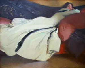 Repose Oil painting by John White Alexander