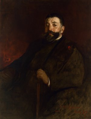 Thomas Nast by John White Alexander Oil Painting