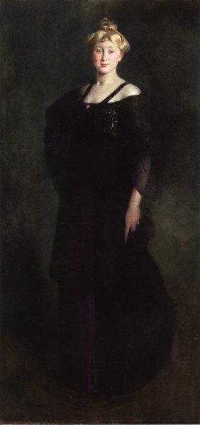 Woman in Black also known as Portrait of Mrs. Paul Bartlett