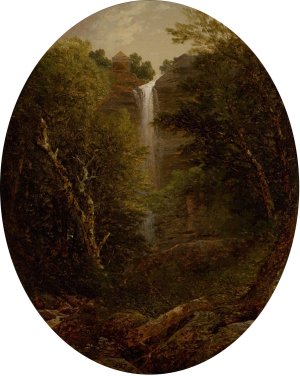 In the Catskills by John William Casilear Oil Painting