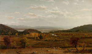 Landscape by John William Casilear Oil Painting
