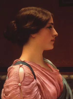A Classical Beauty Oil painting by John William Godward