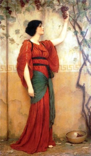 Autumn by John William Godward Oil Painting
