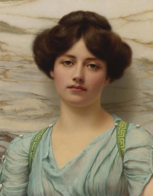 Carina by John William Godward Oil Painting