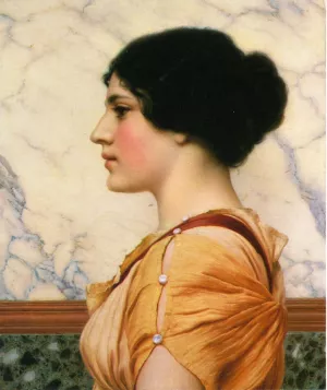 Cassotis by John William Godward Oil Painting