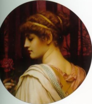 Chloris by John William Godward Oil Painting