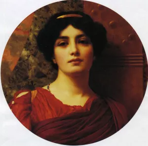 Contemplation Oil painting by John William Godward