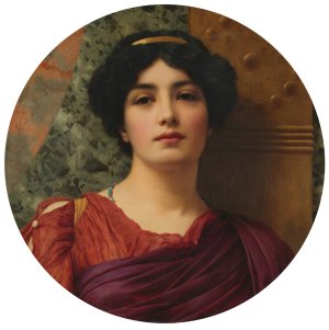 Contemplation by John William Godward Oil Painting