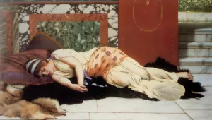 Endymion Oil painting by John William Godward