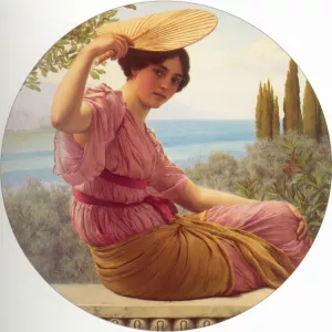 Golden Hours Oil painting by John William Godward