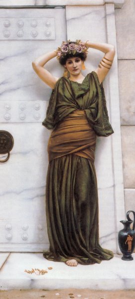 Ianthe by John William Godward Oil Painting