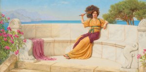 In the Prime of the Summertime by John William Godward Oil Painting