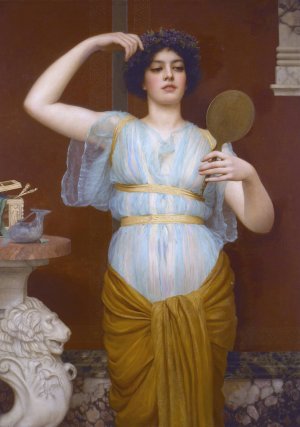 Ione by John William Godward Oil Painting