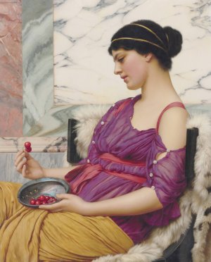 Ismenia by John William Godward Oil Painting