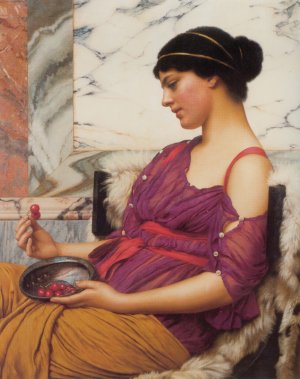 Ismenia by John William Godward Oil Painting