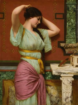 Julia by John William Godward Oil Painting