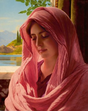 Pyrallis by John William Godward Oil Painting