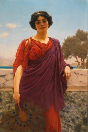 Rendez-Vous by John William Godward Oil Painting