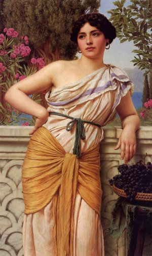 Reverie by John William Godward Oil Painting