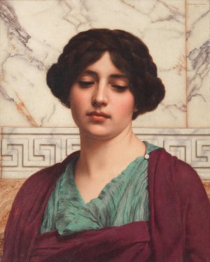 Stesicrate by John William Godward Oil Painting