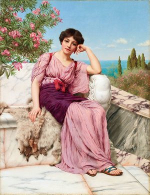 Sweet Dreams by John William Godward Oil Painting