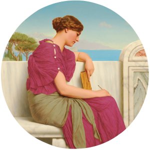 The Answer by John William Godward Oil Painting