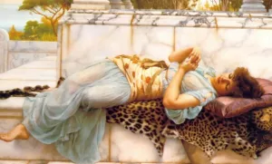 The Betrothed by John William Godward Oil Painting