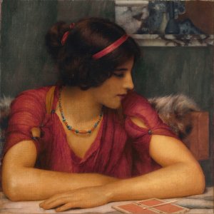 The Letter by John William Godward Oil Painting