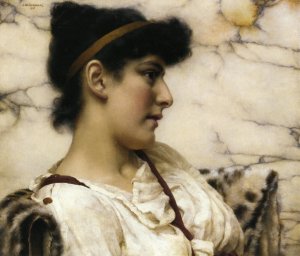The Siesta by John William Godward Oil Painting