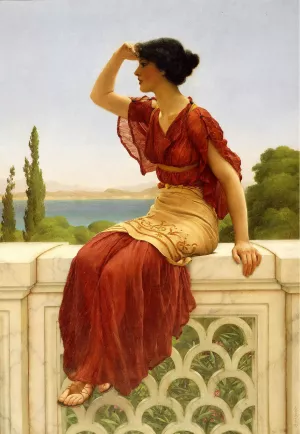 The Signal by John William Godward Oil Painting
