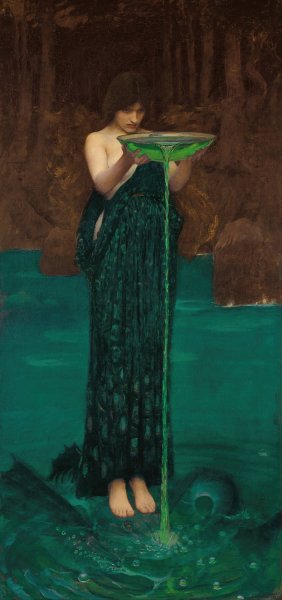 Circe Invidiosa by John William Waterhouse Oil Painting